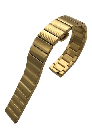 Cinturino compatibile con smartwatch e orologio da 20 mm - Dorato