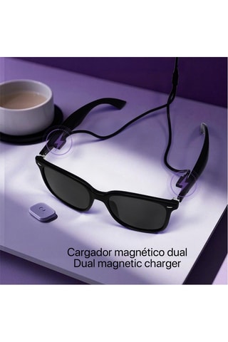 Lunettes intelligentes AI GY-500 mixte - Noir