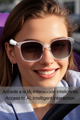 Lunettes intelligentes AI GY-500 mixte - Noir