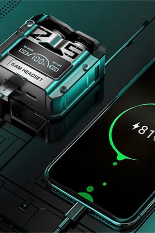 Auricolari gaming e base di ricarica Wireless - Nero