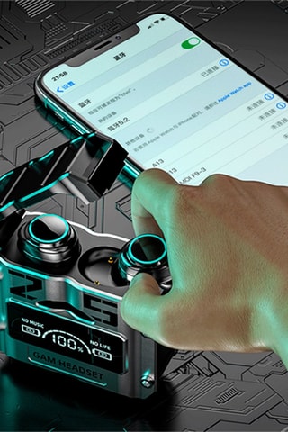 Auricolari gaming e base di ricarica Wireless - Nero