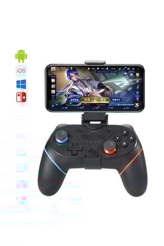 Gamepad wireless Switch, Android, iOSe PC - Nero