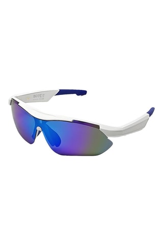 Lunettes intelligentes mixte - Verres effet miroir - Blanc