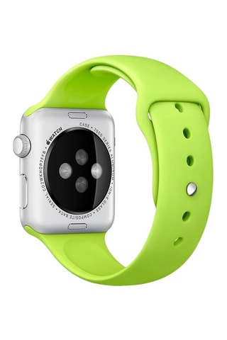 Cinturino in silicone compatibile Apple Watch 42/44 mm - Verde
