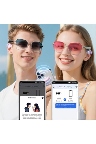 Lunettes intelligentes GY-100 mixte - Bleu