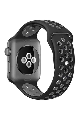 Cinturino in silicone compatibilità Apple Watch 42/44 mm