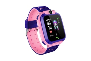 Smartwatch LBS - Rose et bleu marine
