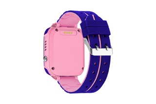 Smartwatch LBS - Rose et bleu marine