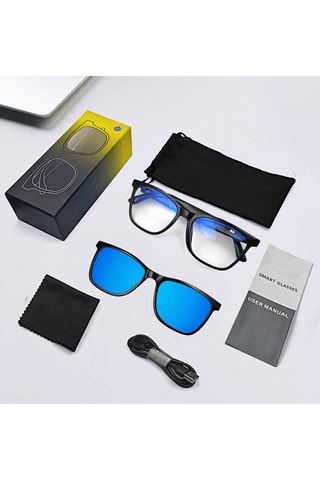 Occhiali da vista connessi unisex - Nero