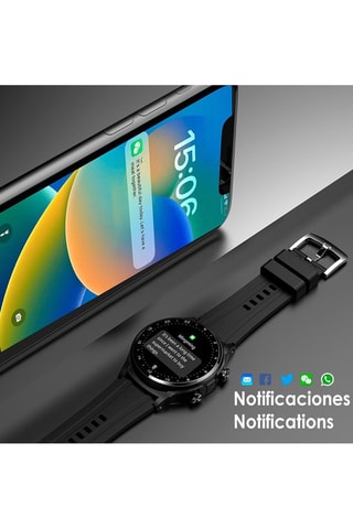 Smartwatch GT66 - Nero