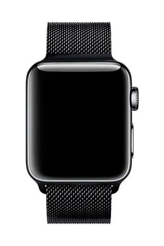 Bracelet en métal compatible Apple Watch - 38/40 mm - Noir