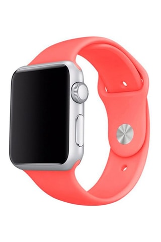 Bracelet en silicone compatible Apple Watch - 38/40 mm - Saumon