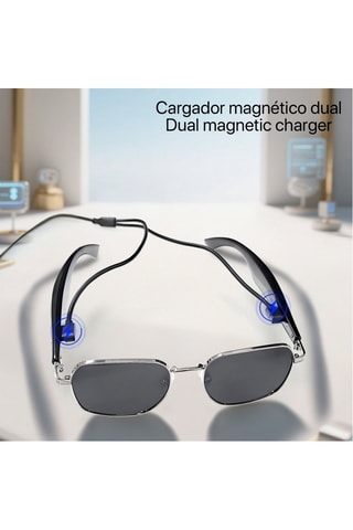 Smart glasses GY-100 unisex - Rosa