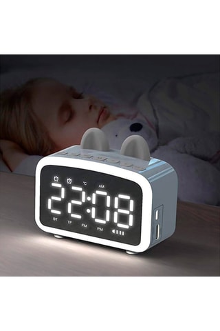 Réveil LCD - Blanc