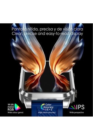 Smartwatch AIMB-Z20 - Grigio chiaro e argentato