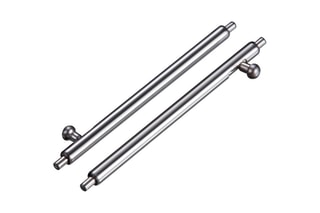 Bracelet sport universel 22 mm en silicone - Rouge et turquoise