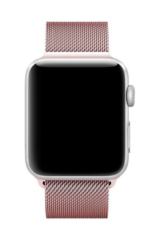 Bracelet en métal compatible Apple Watch - 38/40 mm - Doré rose