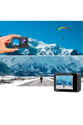 Caméra sport - Ecran LCD - Accessoires inclus