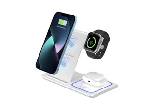Base de chargement sans fil pliable 3-en-1