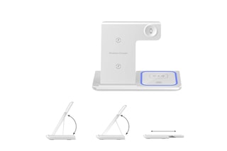Base de chargement sans fil pliable 3-en-1