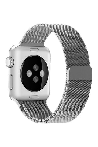Bracelet en métal compatible Apple Watch -  42/44 mm - Argenté