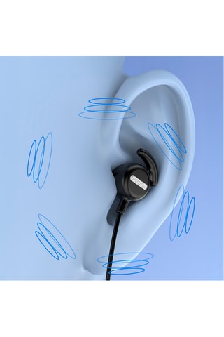 Ecouteurs filaires tour de cou M101S - Noir