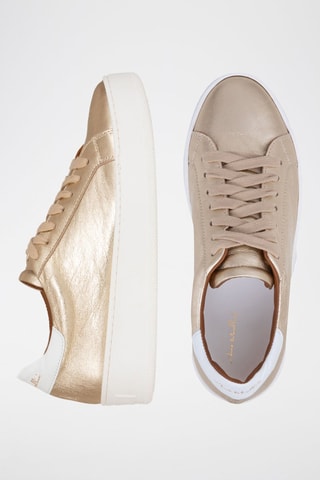 Zapatillas de piel - Blanco