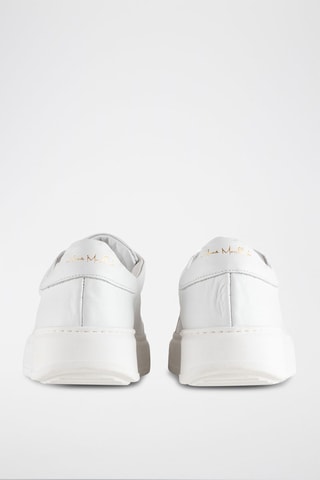 Zapatillas de piel - Blanco