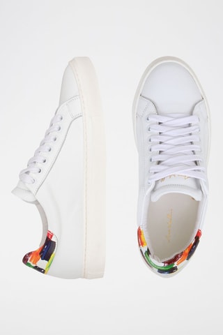 Zapatillas de piel - Blanco