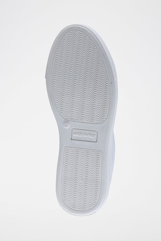 Zapatillas de piel - Blanco