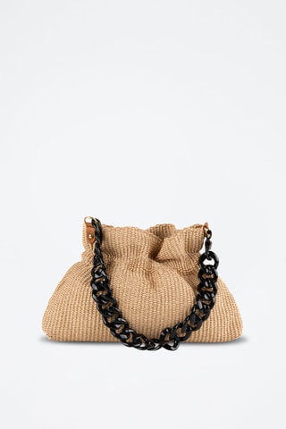 Bolso de piel Chiarina - Marrón