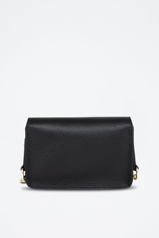 Bandolera de piel Giusy - Negro