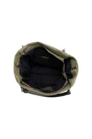 Bolso shopper de piel Solana - Verde