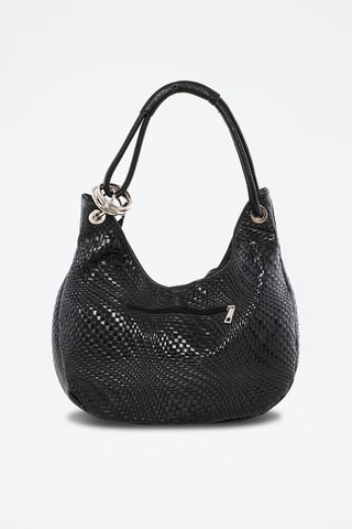 Bolso de piel Concetta - Negro