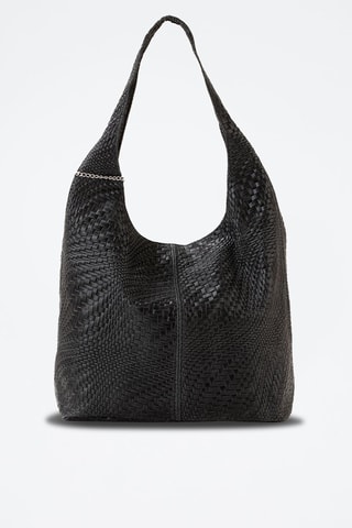 Bolso de piel Palladia - Negro