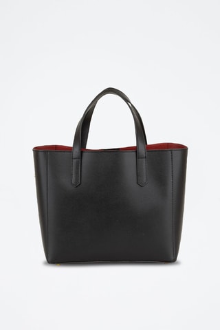 Bolso de piel Battista - Negro
