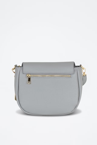 Bandolera de piel Iseppa - Gris