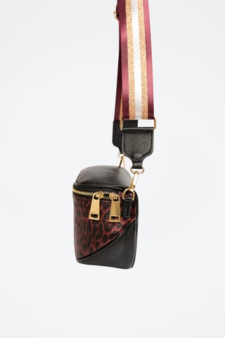 Riñonera de piel Gabriella - Burdeos