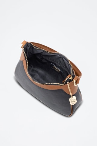 Bolso de piel Sabbatina - Negro