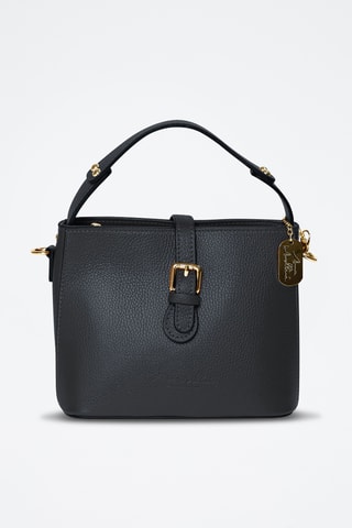 Bolso de piel Adelma - Negro