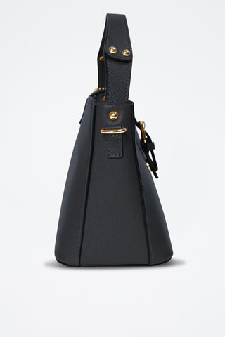 Bolso de piel Adelma - Negro