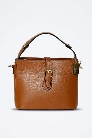 Bolso de piel Adelma - Marrón
