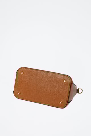 Bolso de piel Adelma - Marrón