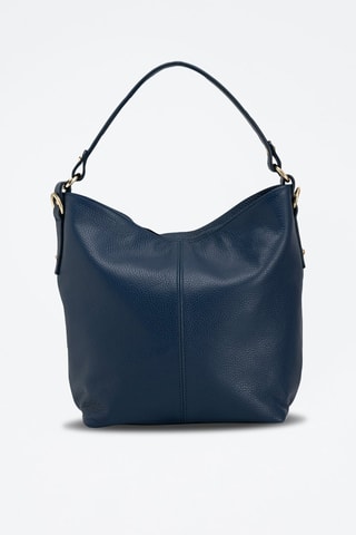 Bolso de piel Carrara - Azul