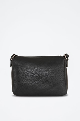 Bandolera de piel Orlanda - Negro