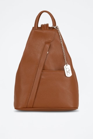 Mochila de piel - Marrón