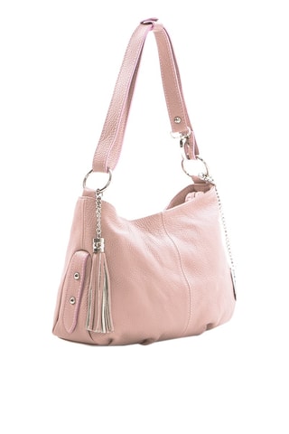Bolso de piel Mia - Rosa