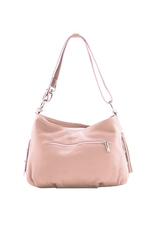 Bolso de piel Mia - Rosa