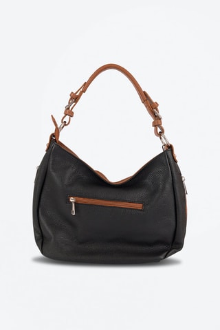 Bolso de piel Garga - Negro