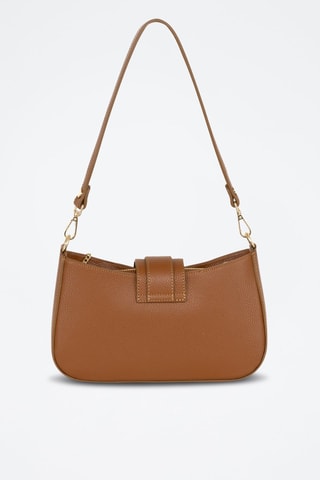 Bolso de piel Clelia - Marrón